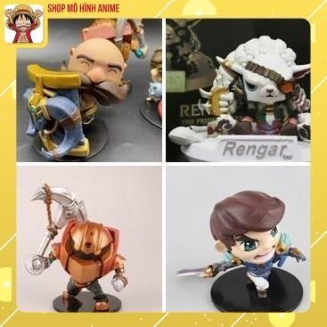 Mô hình tướng liên minh/ mô hình tướng lol, nhân vật liên minh huyền thoại, trang trí decor, bộ sưu tập