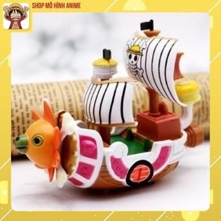 Mô Hình Thuyền One Piece, Thuyền Thousand Sunny Cao 9cm, Mô Hình Decor Trang Trí, Bộ Sưu Tập Nhân Vật