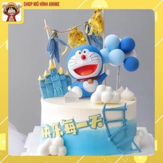 Mô Hình Doraemon Trang Trí Sinh Nhật, Decor Phòng, Góc làm việc, Trang Trí Bánh Kem, Bánh Sinh Nhật