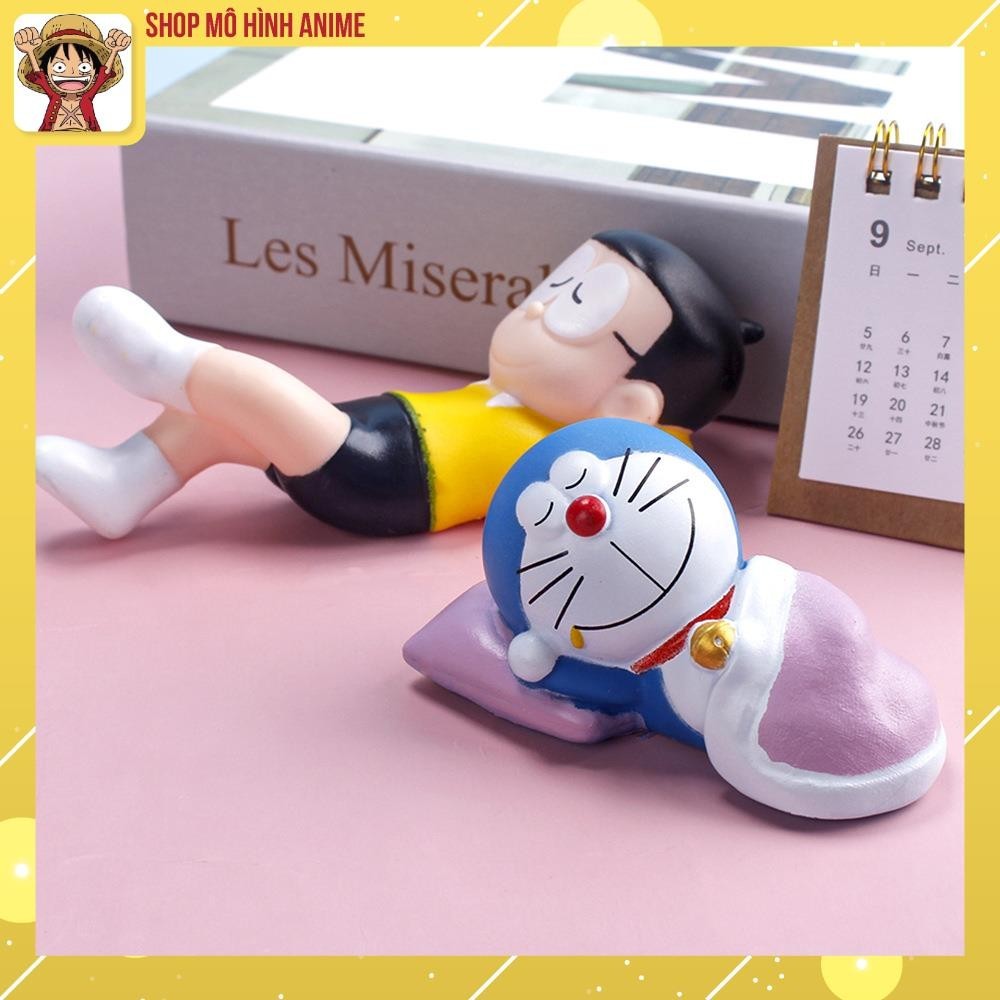 Mô Hình Doraemon Mini Nằm Ngủ, Trang Trí Bánh Sinh Nhật, Bánh Kem, Decor Phòng Ngủ, Phòng Làm việc