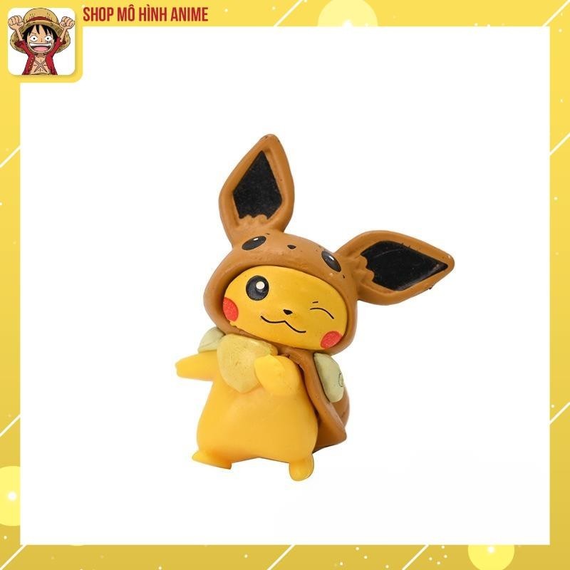 Đồ Chơi 4 Quả Cầu Pokemon Tự Động Ném Thú, Mô Hình Pikachu, Đồ Chơi Dành Cho Bé, Quà Tặn Sinh Nhật