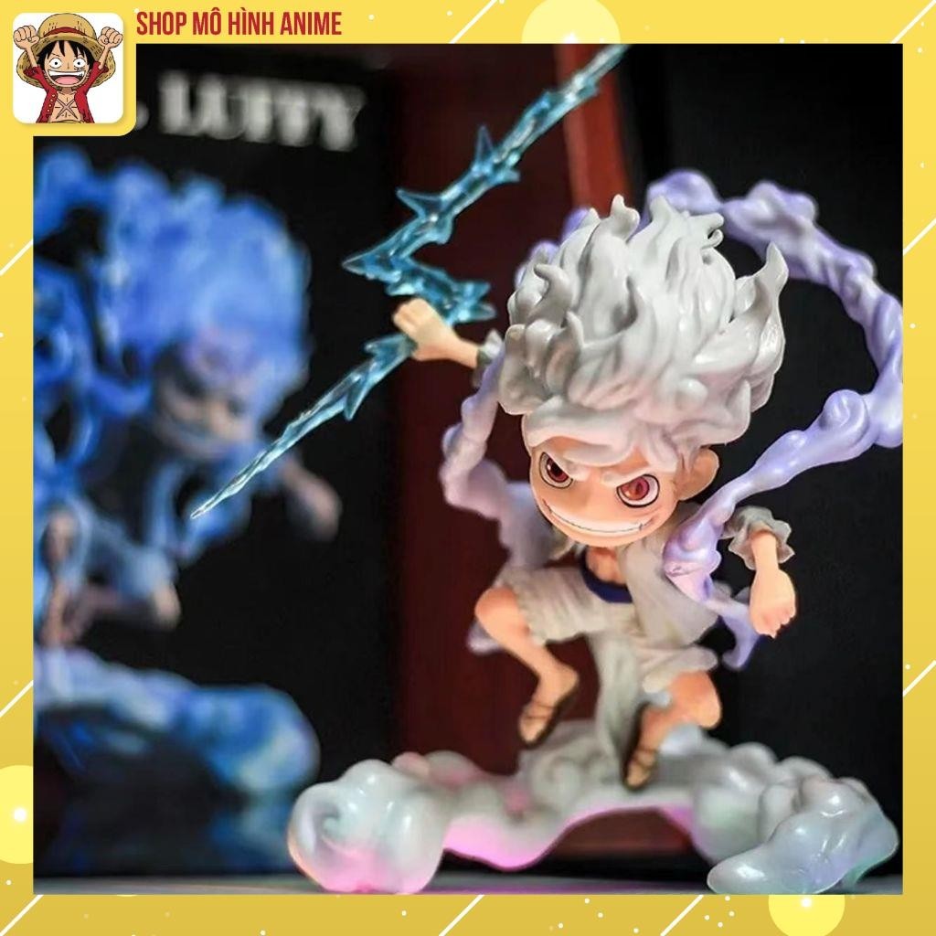 Mô Hình Luffy's 5th Gear, One Piece SD Nika Trái Cây Thức Tỉnh, Mô Hình Cao 16cm, Thích Hợp Decor Trang Trí, Bộ Sưu Tập