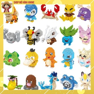  Đồ Chơi Lắp Ráp Nhân Vật Pokemon Bộ Nhân Vật Đa Dạng Pikachu Hitokage  Đồ Chơi Sáng Tạo Giải Trí Cho Bé 