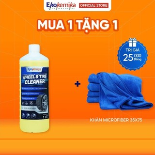 Dung Dịch Tẩy Lốp Và Lazang Không Chạm Ekokemika Wheel & Tire Cleaner 1L