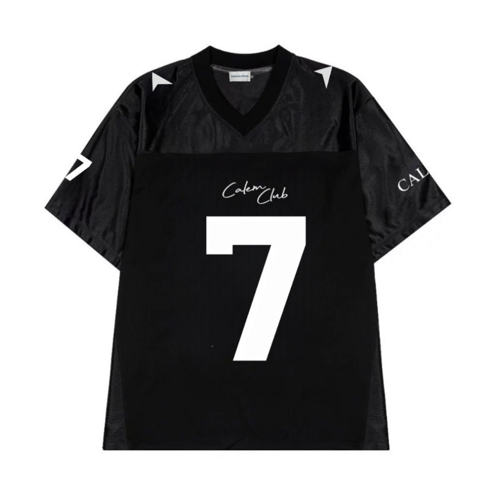 Áo thun bóng đá số 7 EMBROIDER SEVEN Jersey form unisex thể thao A07 Hot | BigBuy360 - bigbuy360.vn