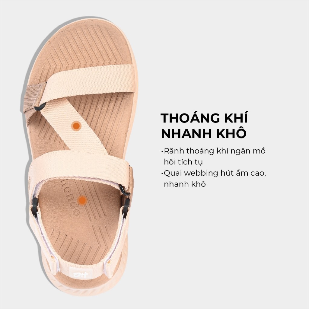 Giày Sandal Nữ SHONDO F7 Racing Thời Trang, Êm, Nhẹ, Đi Học Đi Chơi Màu Hồng Nâu F7R7595