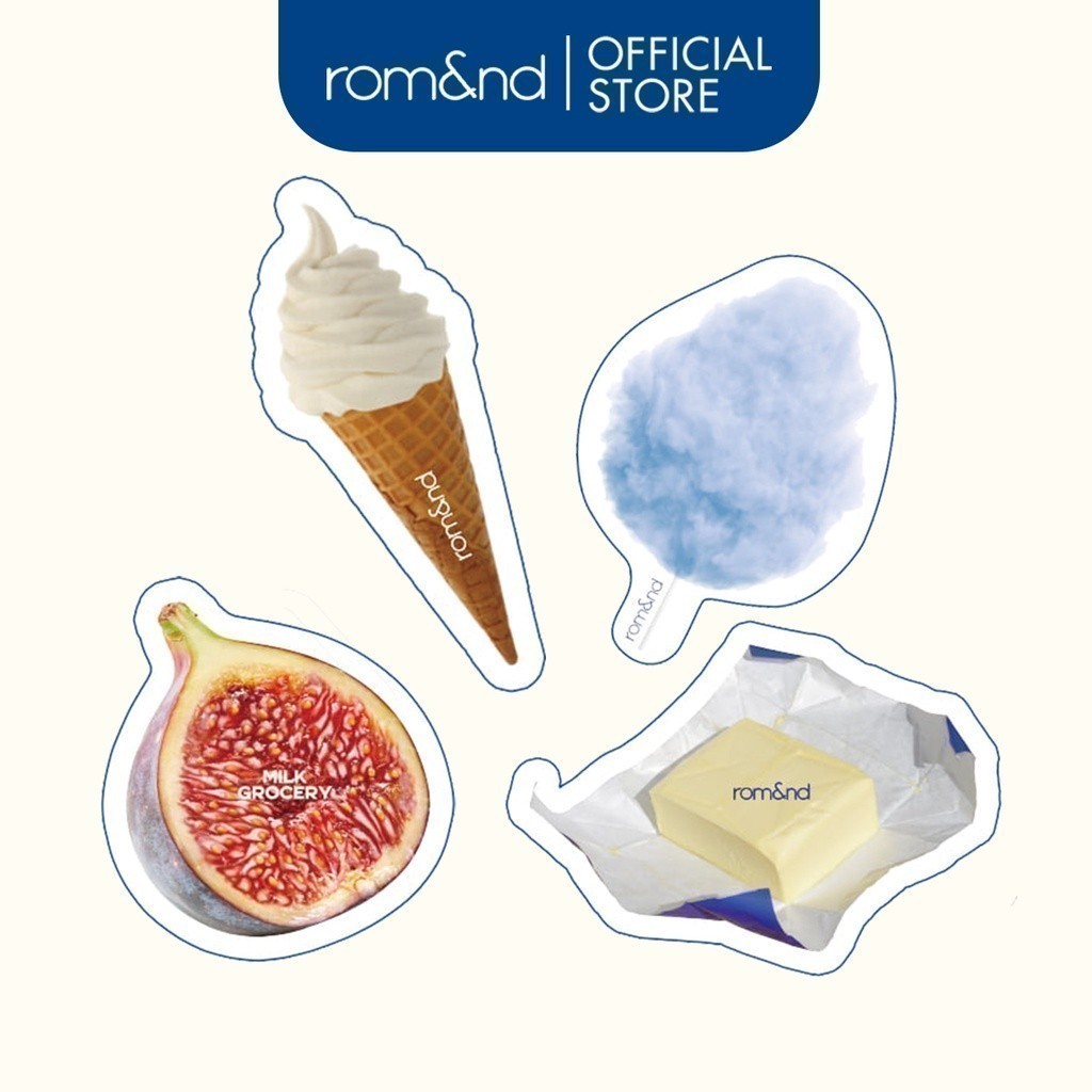 [HB GIFT] [Rom&nd] Romand Sticker Milk Grocery  [Hàng tặng không bán]