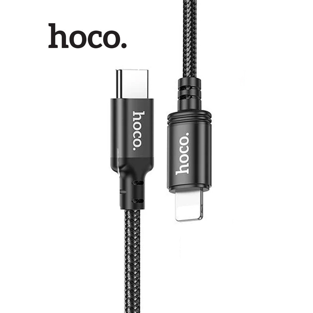 Cáp sạc nhanh PD20W Hoco X89 Type-C dành cho điện thoại iPhone ,truyền dữ liệu ,dây dù siêu bền dài 100CM