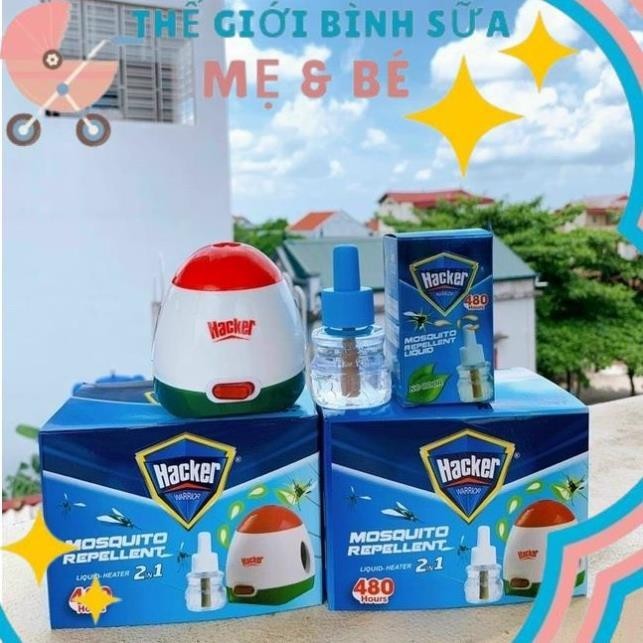 Tinh dầu đuổi muỗi , tinh dầu Hacker Sịn