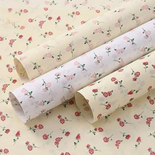 Giấy nến họa tiết hoa gói hoa, quà tặng (xấp 20 tờ, 70x50cm)