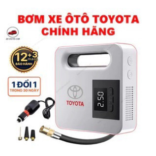 Bơm lốp xe ô tô,Xe Hơi,Bơm Toyota Tự Ngắt Cao Cấp - Hàng sản xuất chính hãng - Lỗi Đổi Mới Bảo Hành 6 Tháng