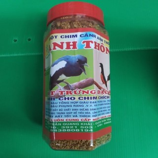 3 hủ 500gr thức ăn chim chòe than,lửa (anh thông)