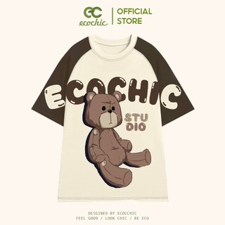 Áo Phông ECOCHIC TEDDY SENSELESS Tee Local Brand Chính Hãng Unisex Form Rộng Oversize Premium Cotton 100% B011