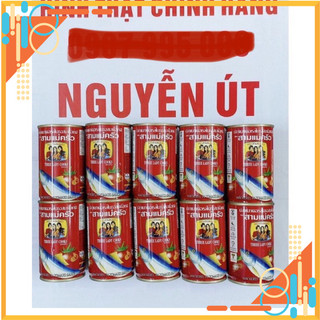 Cá nục sốt cà 3 cô gái lốc 10 hộp x 155g