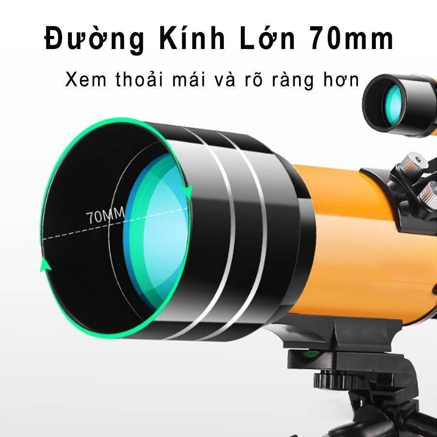 Kính viễn vọng thiên văn khúc xạ 70300, kính thiên văn mặt trăng siêu nét | BigBuy360 - bigbuy360.vn