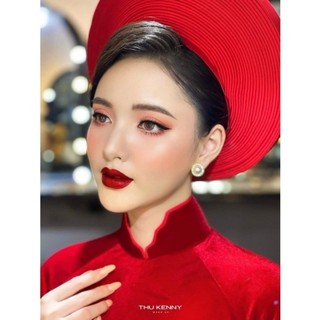 Mấn khăn xếp cô dâu