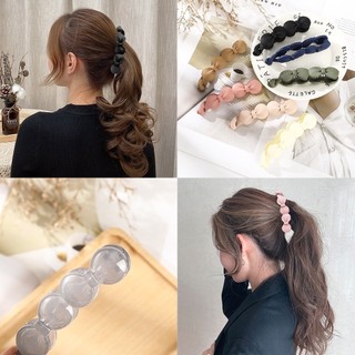 ✨✨kẹp tóc chuối mờ nơ kẹp tóc đính nơ thời trang hàn quốc chất lượng cao