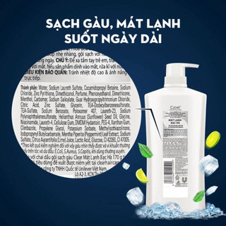 Dầu gội sạch gàu Clear 440g