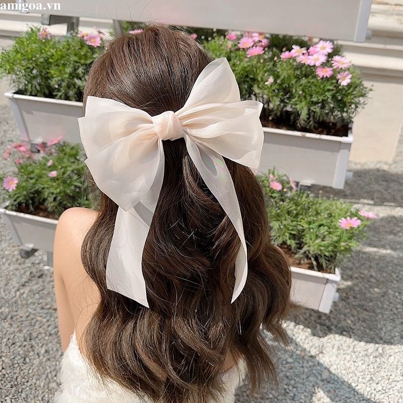 ✨✨Kẹp Tóc Đính Nơ Nhiều Lớp