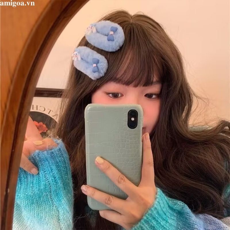 ✨✨Kẹp Tóc bb Hình Trái Tim Gấu Dâu Tây Phong Cách Hàn Quốc Khí Chất Cho Nữ Sinh