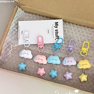 ✨✨móc khóa hình đám mây dễ thương vui nhộn