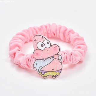 Dây Cột Tóc Cao Su Co Giãn Hình Bọt Biển Dễ Thương