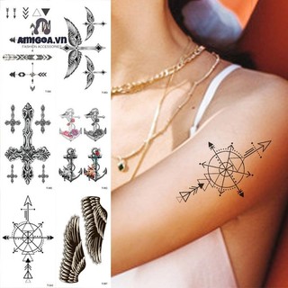 ✨✨Miếng Dán Hình Xăm Phong Cách Harajuku Chống Nước Lâu Trôi