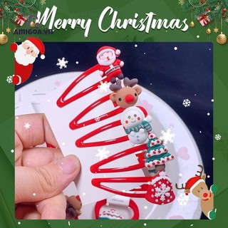 ✨✨kẹp tóc giáng sinh Kẹp Tóc Hình Tuần Lộc Giáng Sinh Dễ Thương Cho Bé cài tóc noel