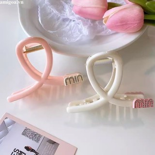 ✨✨kẹp tóc đính đá chữ phong cách hàn quốc cao cấp cho nữ