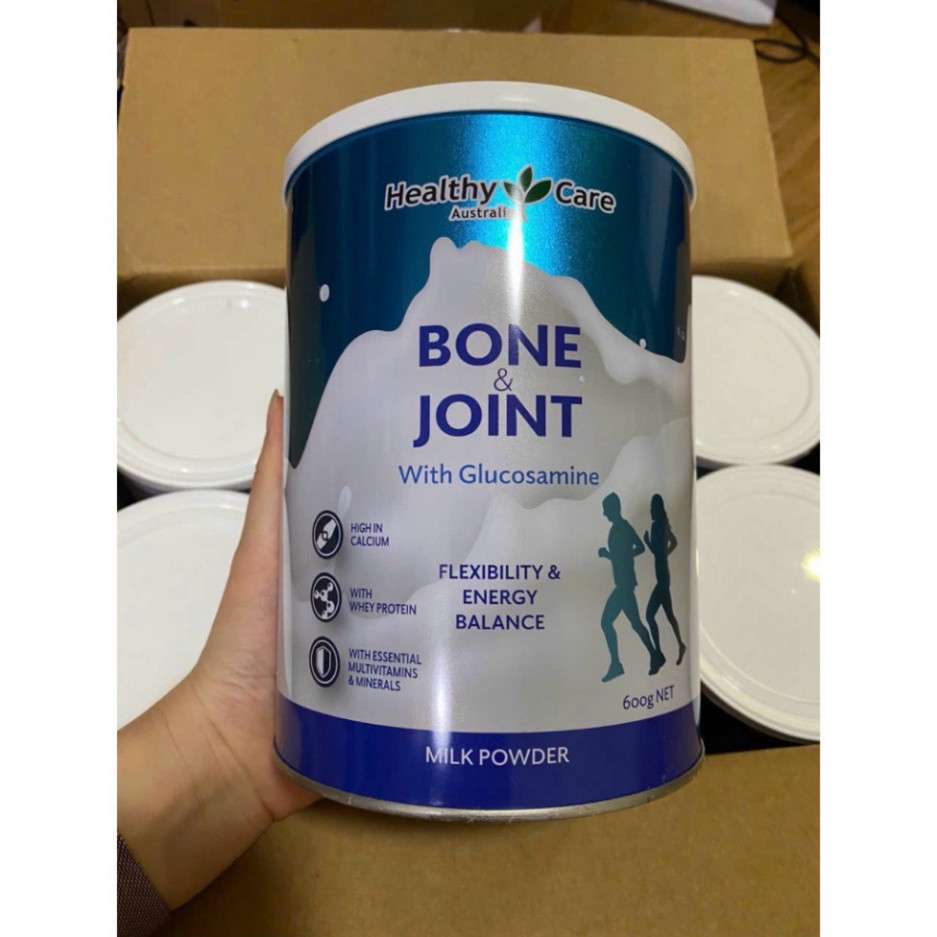 Sữa Bone &amp; Joint with Glucosamine Healthy Care của Úc bổ xương khớp phòng chống loãng xương Chợ Việt Úc Chợ Việt Úc