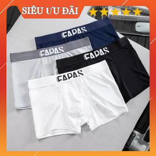 Combo 5 quần sịp đùi nam Fa.Pas bản cạp to chất thun lạnh co dã 4 chiều kháng khuẩn hàng loại 1
