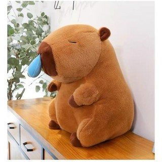 Gấu Bông Capybara Chảy Nước Mũi Lotso.vn - Chuột lang Capibara nhồi bông ngộ nghĩnh đáng yêu Hot Trend