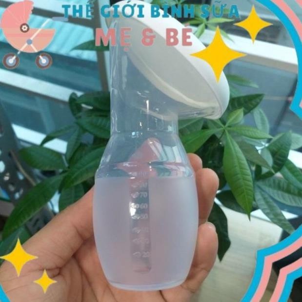 Cốc hứng sữa Cmbear/ Phễu hứng sữa Cmbear cao cấp dung tích 90ml giúp mẹ hứng sữa an toàn tiện lợi