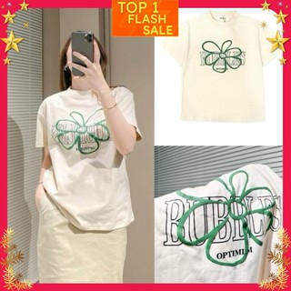 ÁO THUN PHÔNG BABY TEE PNB DẬP HOA XANH BUBBLES COTTON QCCC 2024
