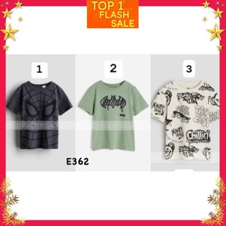 COMBO SÉT 3 ÁO NGƯỜI NHỆN CHO BÉ TRAI 9-25kg cotton 4c hot hit 2024