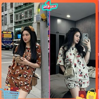 SÉT MICKEY QUẦN CỘC IN TRÀN 2M kèm ảnh thật 2024