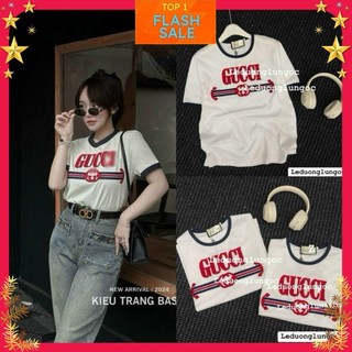 ÁO GC TRẮNG THÊU LÔNG NỔI COTTON KHÔ 100% HOT HIT 2024