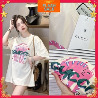 ÁO PHÔNG GC IN MÈO HỒNG CUTE DỄ THƯƠNG COTTON LẠNH 2024