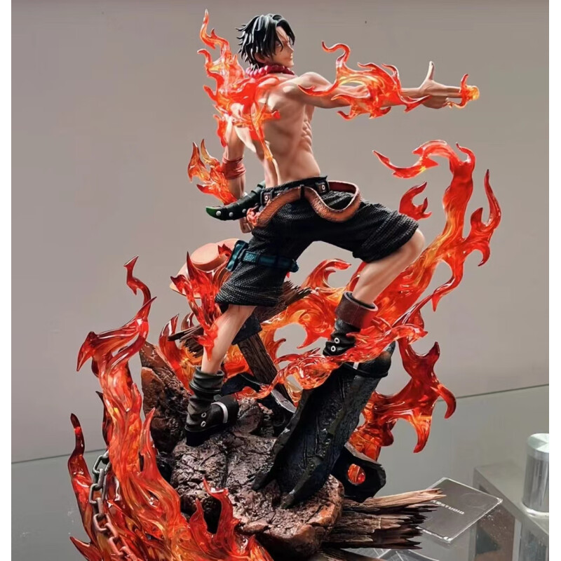 Hộp Mù Làm Bằng Tay One Piece/Luffy Essabo Mô Hình Anime Râu Đen Đồ Trang Trí Bao Lì Xì