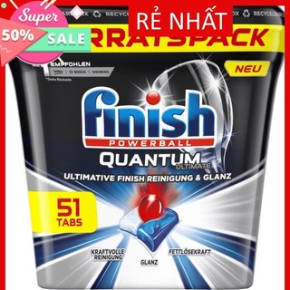 Viên rửa bát Finish Quantum Ultimate [bán lẻ 20 viên]