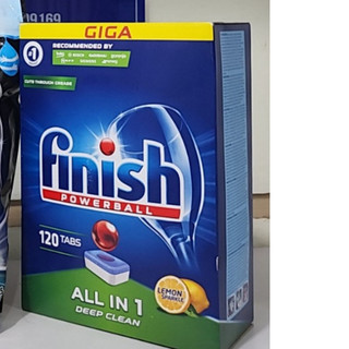 Viên rửa bát Finish All in one 100 viên dùng cho Máy rửa bát chén