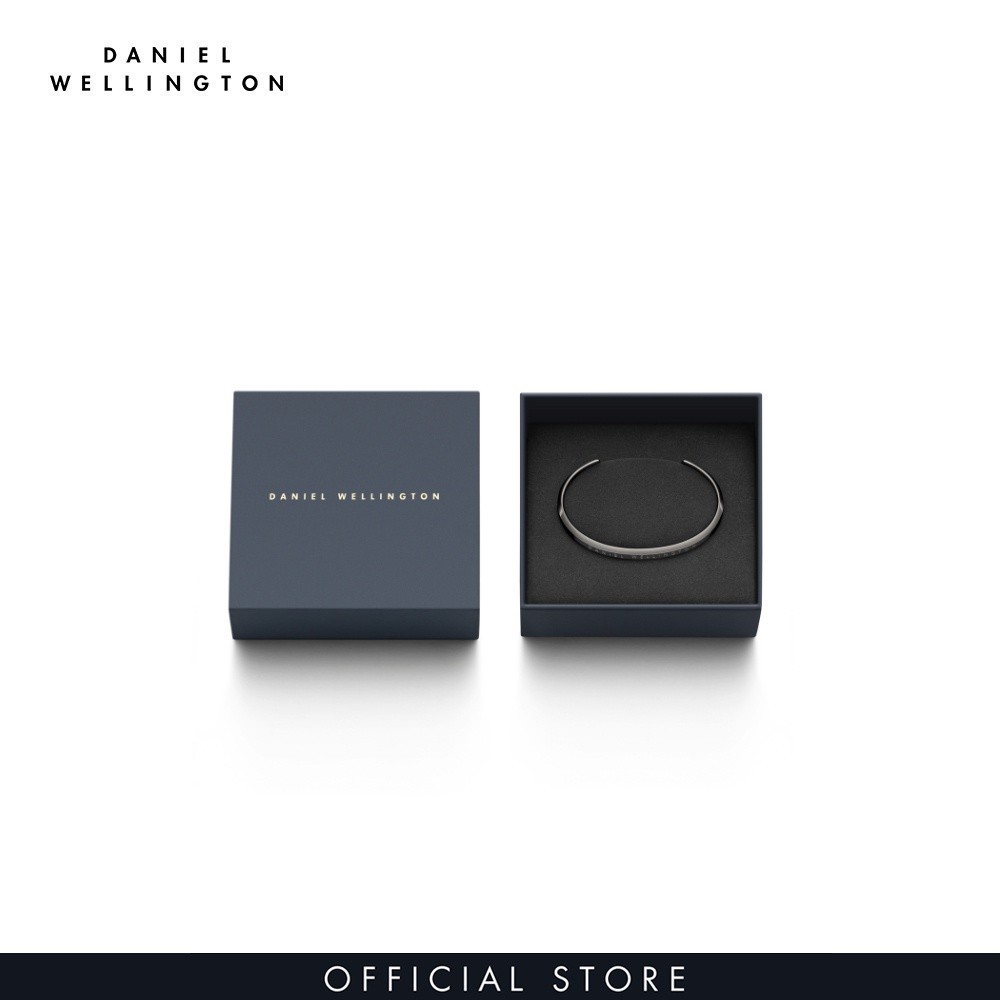 Vòng tay Classic Bracelet Anthracite Grey Small Daniel Wellington màu Xám Đậm