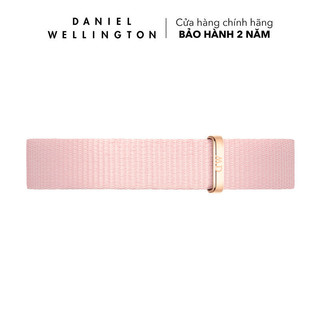 Dây nato đồng hồ daniel wellington 10mm khóa vàng hồng - cho đồng hồ quadro coral 20x26mm & 24mm - dw00200313