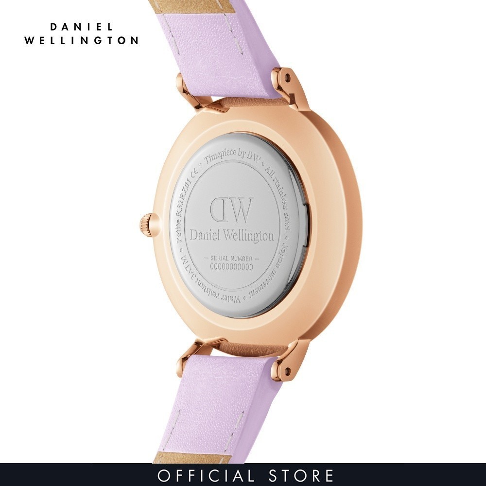 Đồng hồ Nữ Daniel Wellington Dây Da - Petite Lavender MOP 28MM DW00100634