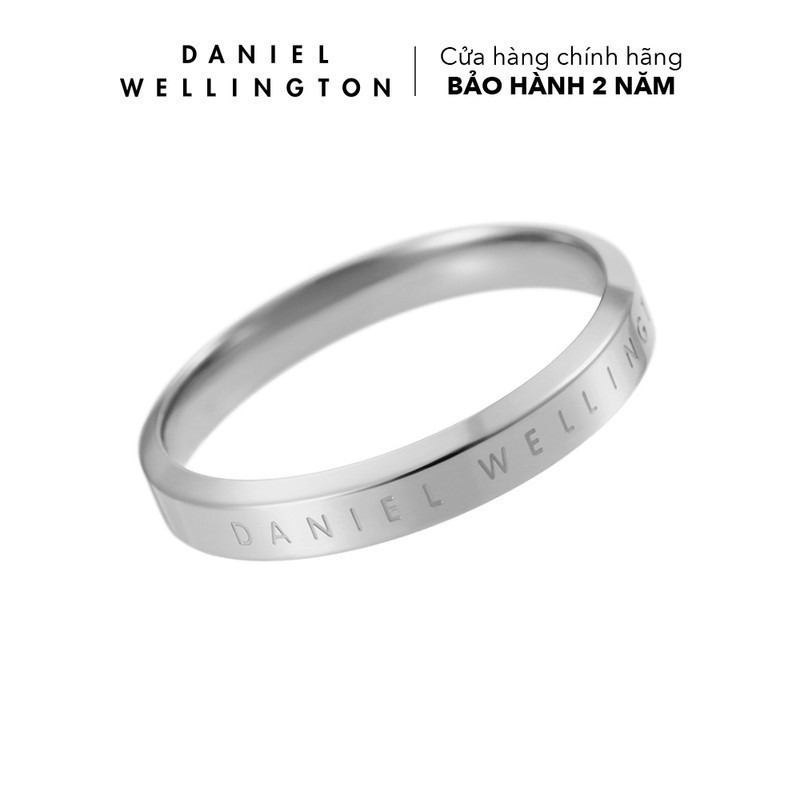 Nhẫn Daniel Wellington màu bạc Classic Ring