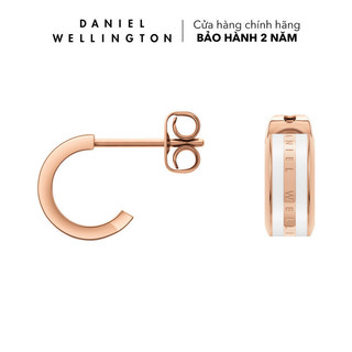 Bông tai Emalie Earrings RG White Daniel Wellington màu Vàng Hồng - DW00400148