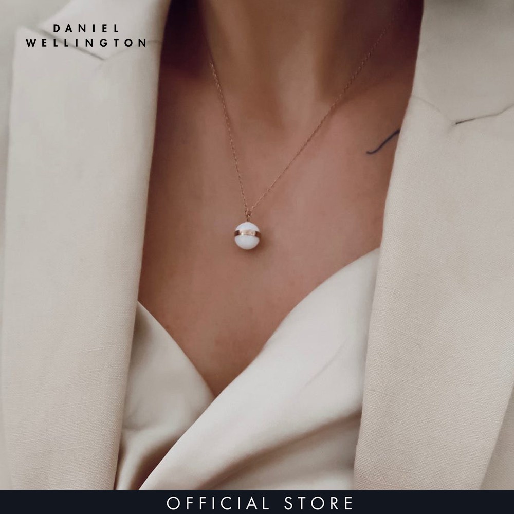 Dây chuyền Daniel Wellington màu vàng hồng Aspiration DW00400157