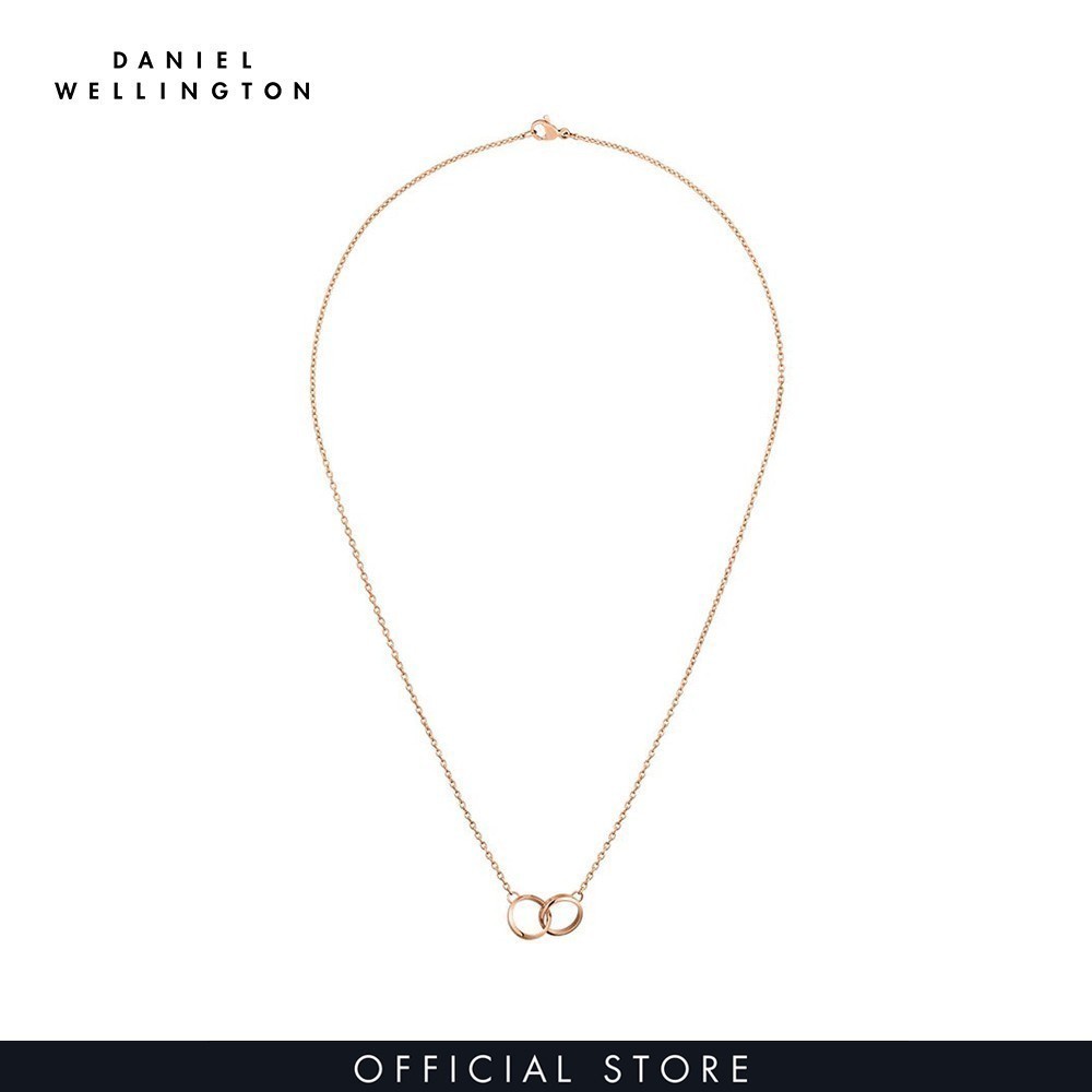 Dây chuyền Daniel Wellington màu vàng hồng Elan DW00400166