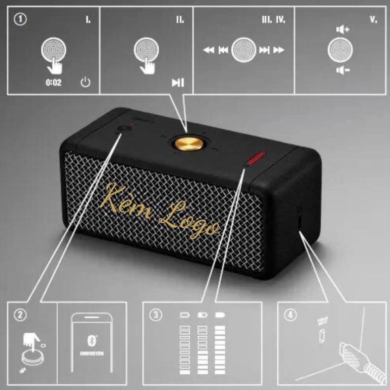 Loa Bluetooth M8 Âm Thanh Chất Lượng Bass Căng Pin Trâu Thiết Kế Hiện Đại Công Suất 5w Bảo Hành 1 Đổi 1 pktrend_outlet | BigBuy360 - bigbuy360.vn