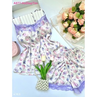 Bộ Đùi Dây Lụa Latin A877 - Đồ Bộ Suli